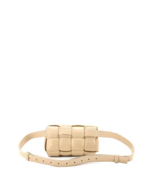 Bottega Veneta Vintage カセット型パッド入りイントレッチャートレザー ベルトバッグ - サムネイル2