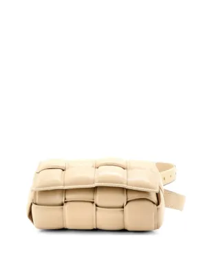 Bottega Veneta Vintage カセット型パッド入りイントレッチャートレザー ベルトバッグ - サムネイル4