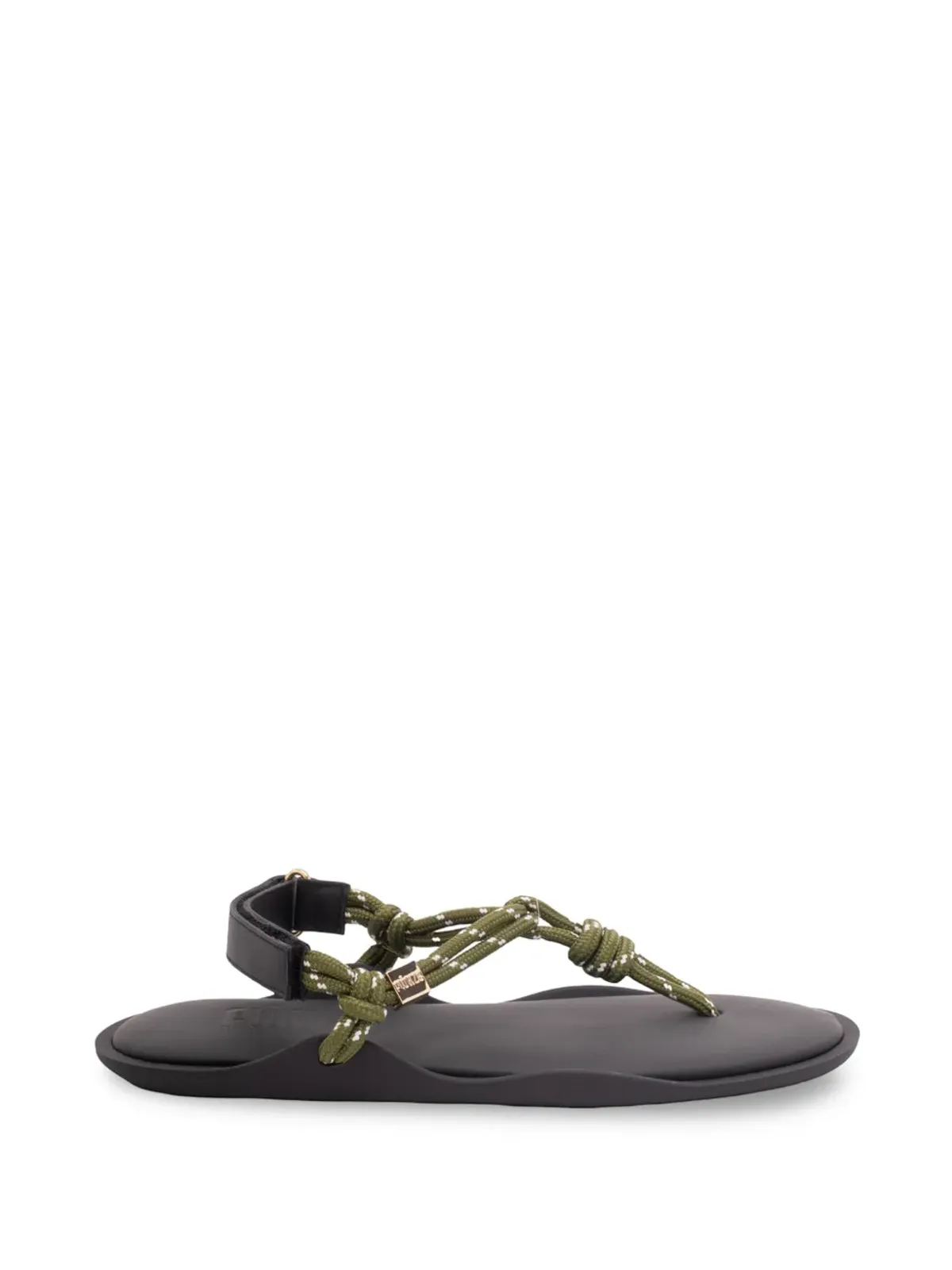 Flòwze Flò knot-detail sandals - Green - 画像1
