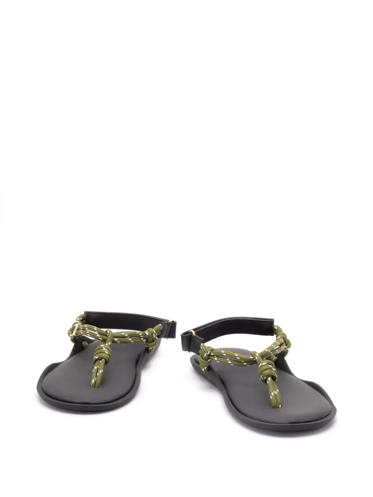 Flòwze Flò knot-detail sandals - Green - 画像2