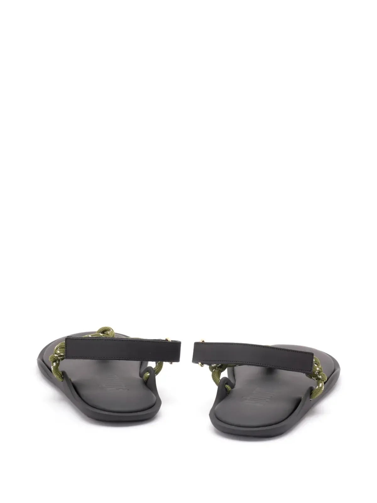 Flòwze Flò knot-detail sandals - Green - 画像3