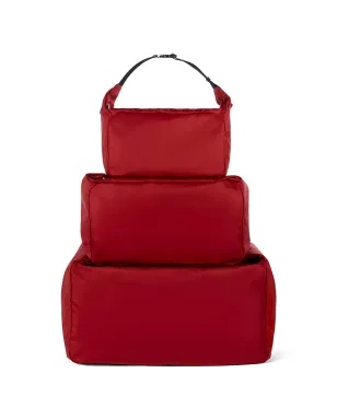 FPM Milano 中型折りたたみ式洗面バッグ - レッド - サムネイル5