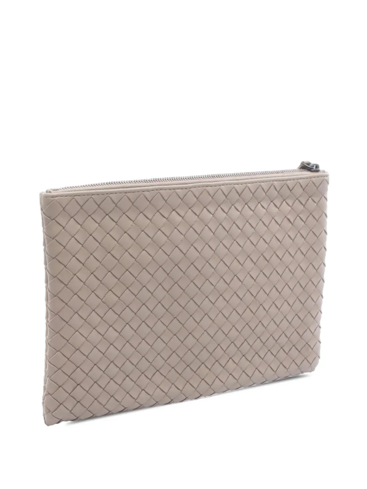 Bottega Veneta ビンテージ Nappa Intrecciato Business クラッチバッグ - Brown - 画像3
