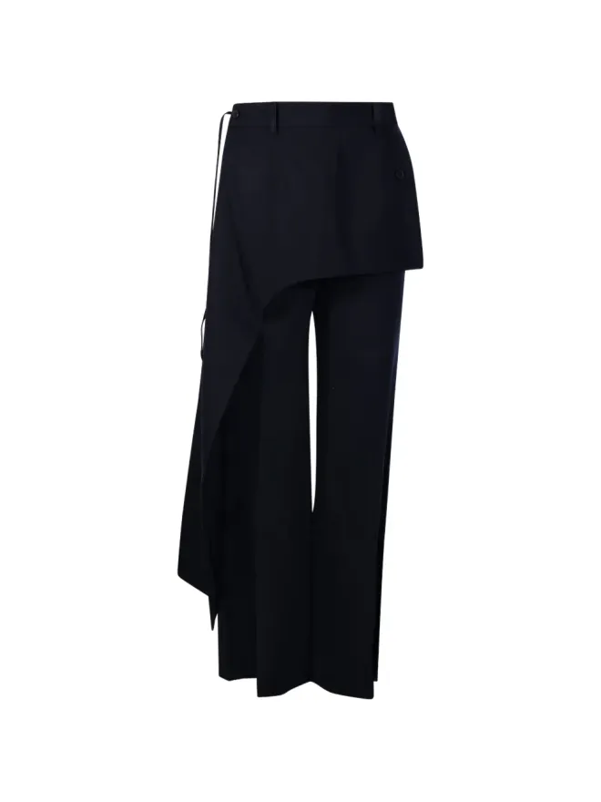 RE CODE RE CODE アシンメトリートラウザーの商品画像