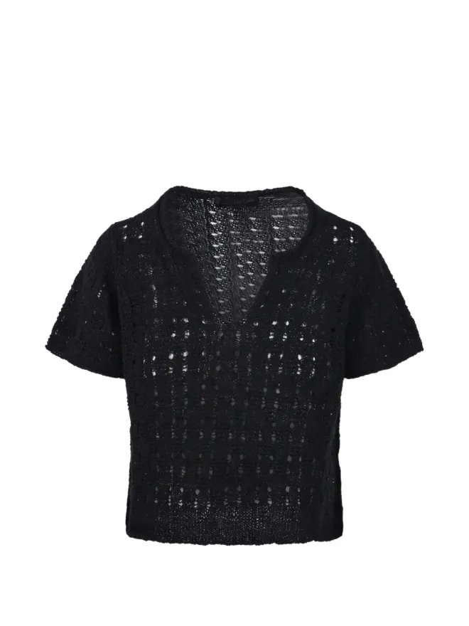 Fabrizio Del Carlo Fabrizio Del Carlo Vネック ニットトップの商品画像