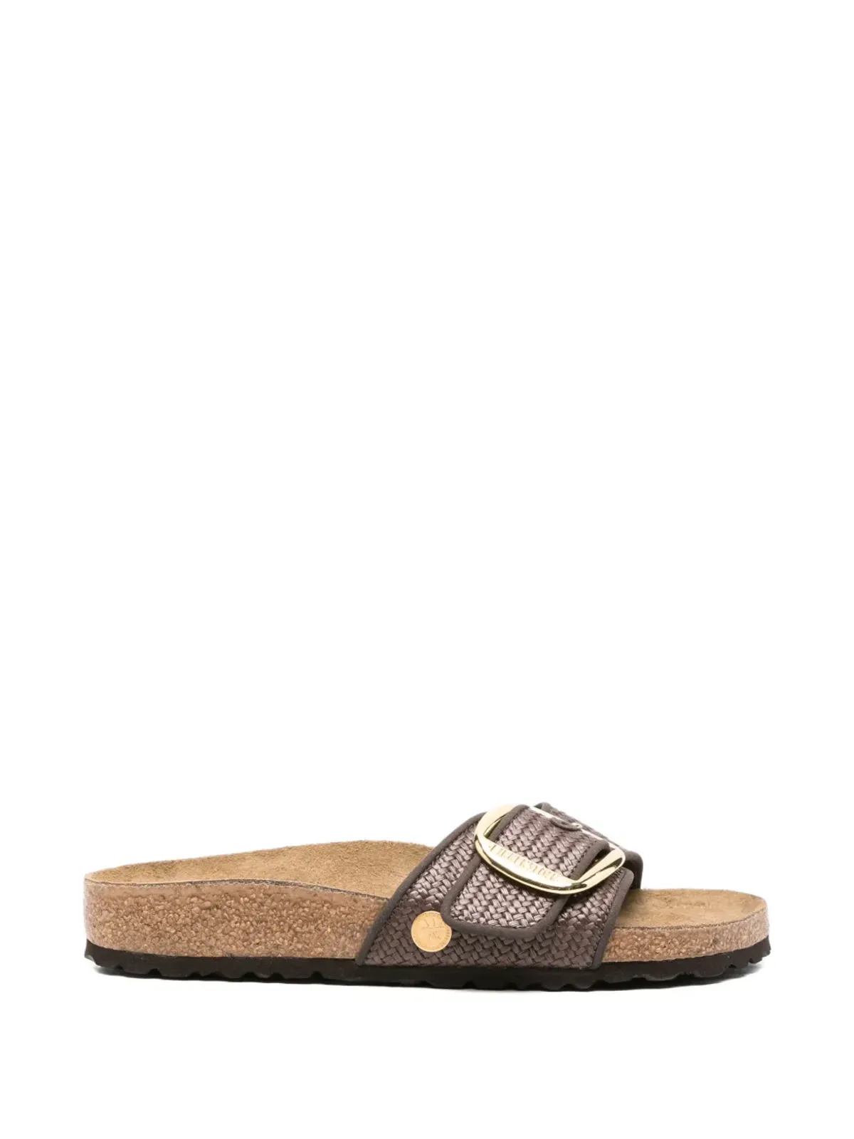 Birkenstock マドリッド 編み込みディテール バックル サンダル - 画像1