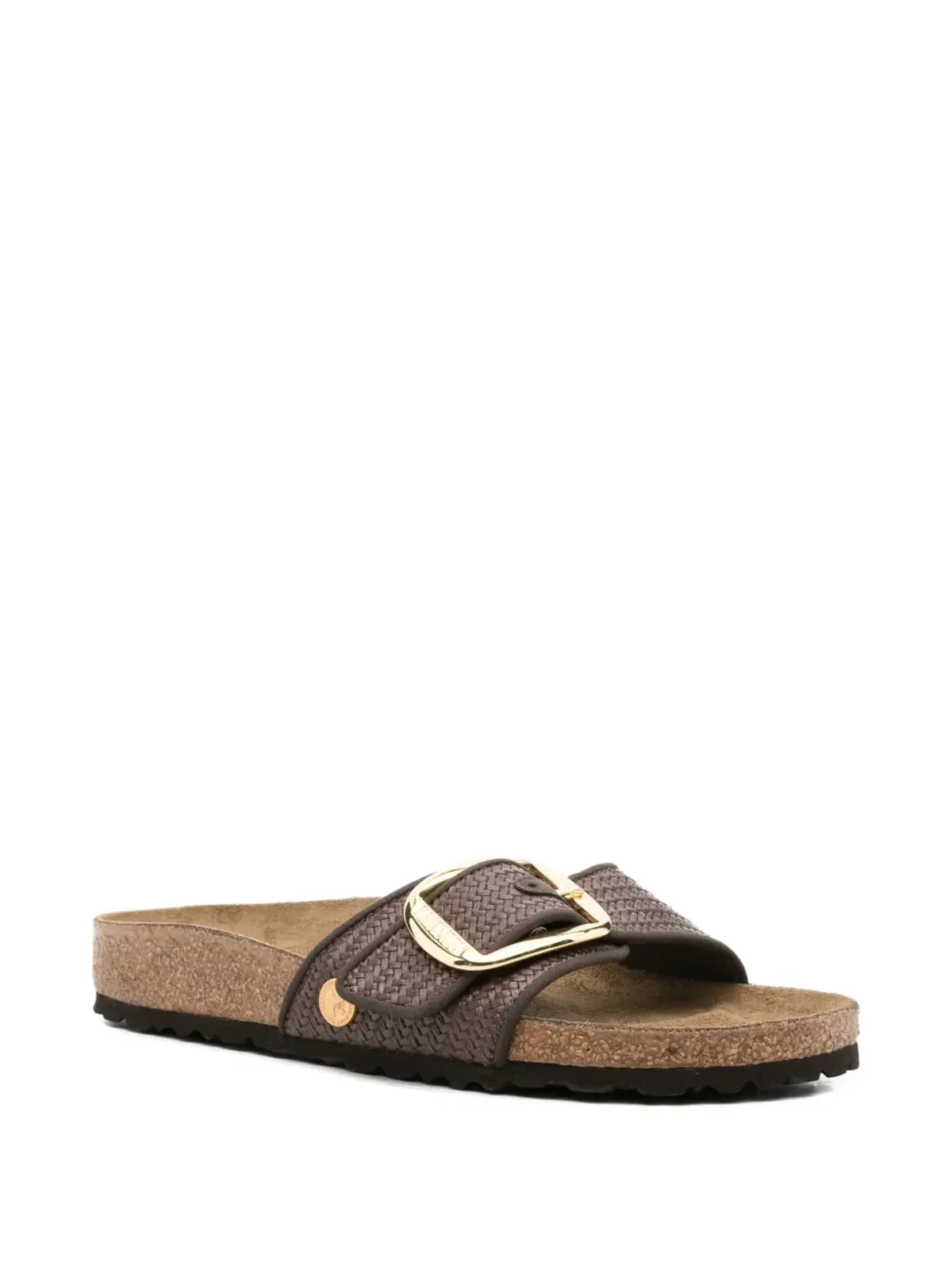 Birkenstock マドリッド 編み込みディテール バックル サンダル - 画像2