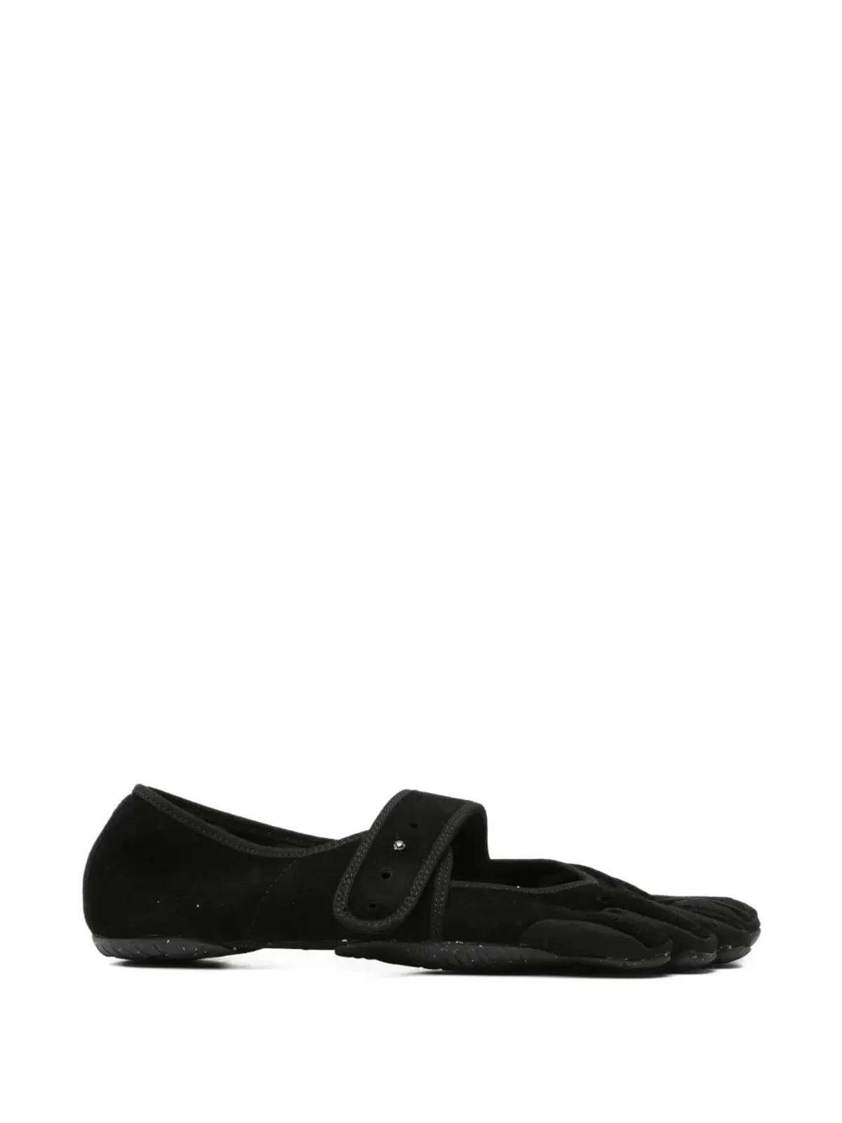 Vibram トゥストラップスニーカー ブラック - 画像1