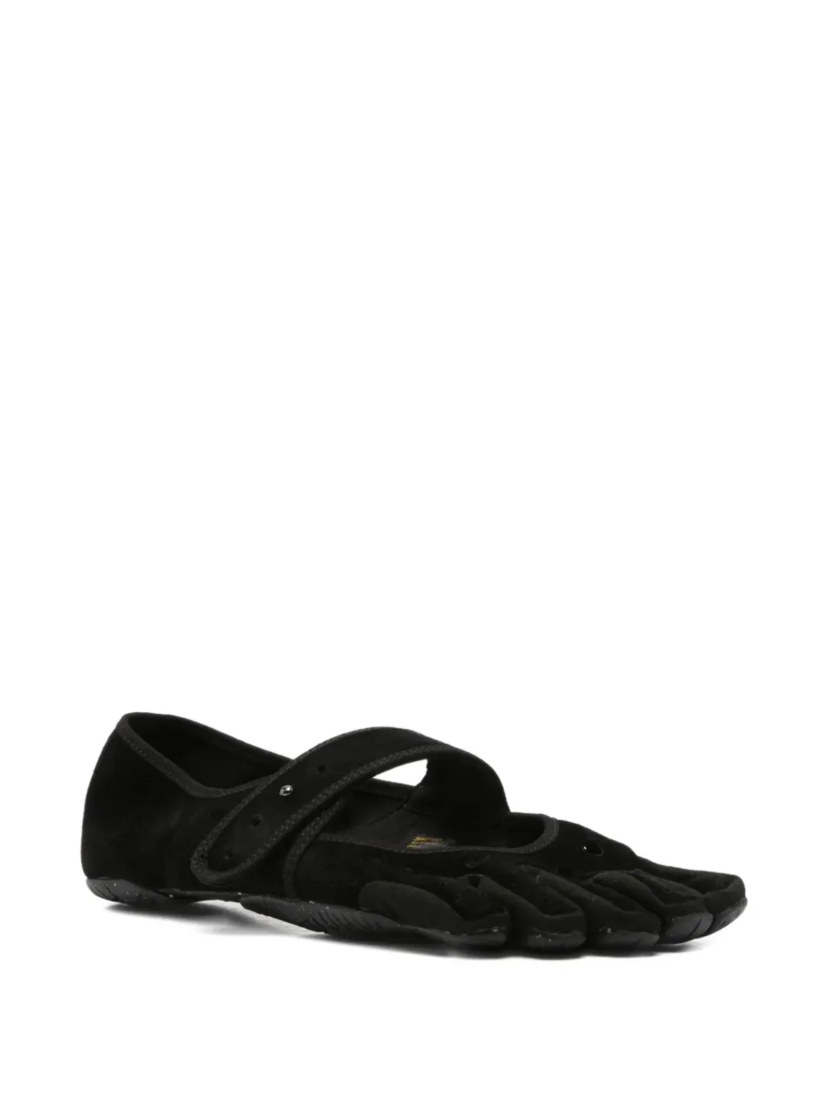 Vibram トゥストラップスニーカー ブラック - 画像2