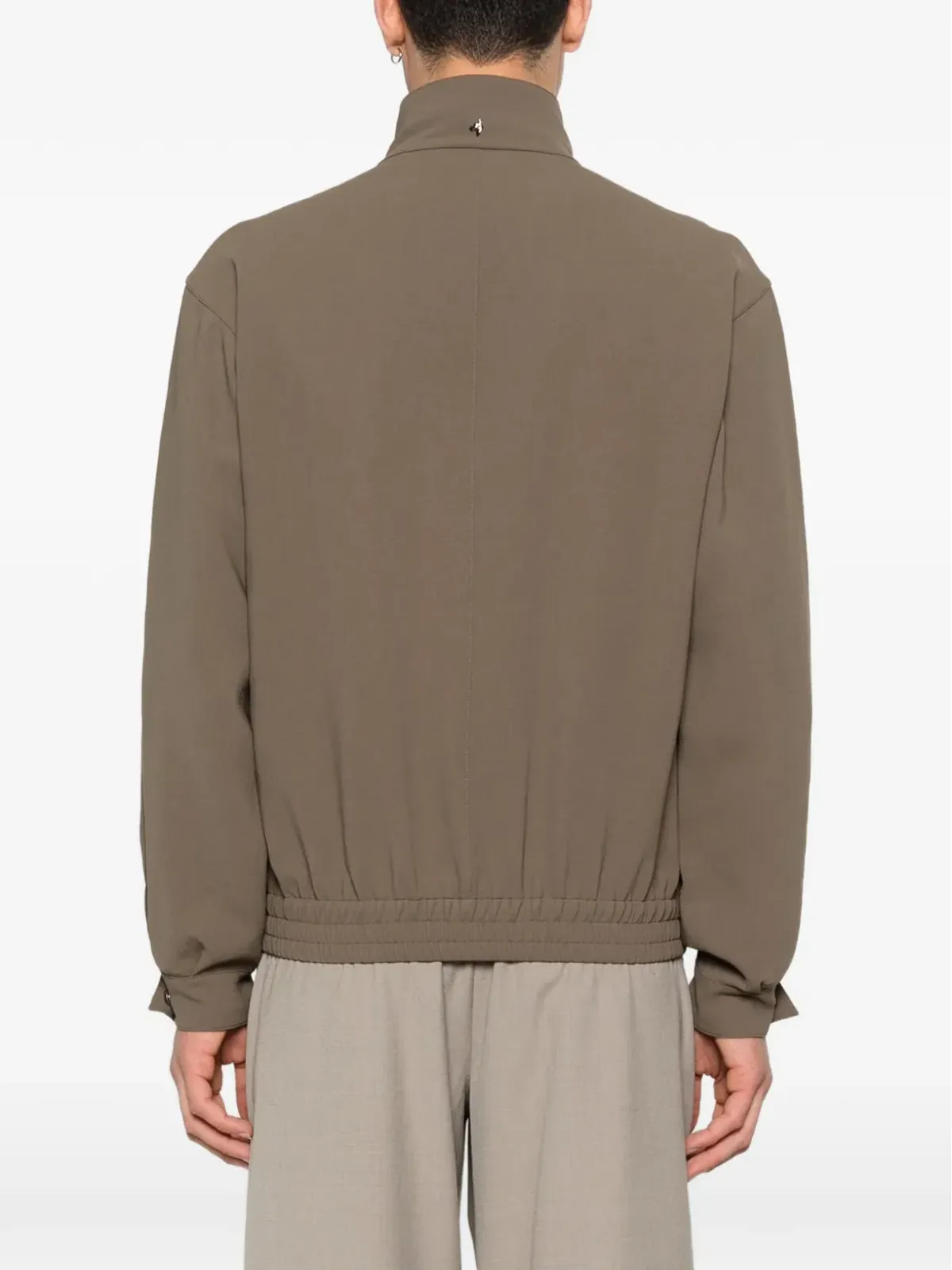 Montecore zip patch pocket jacket - Green - 画像4
