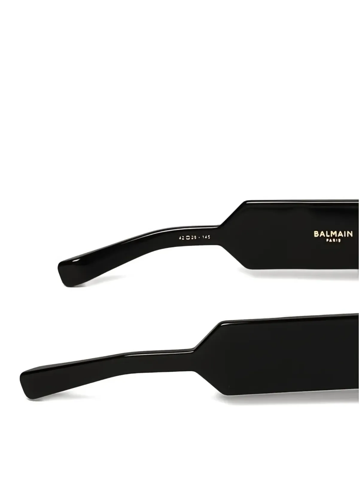 Balmain Eyewear オリヴィエ サングラス - ブラック - 画像3