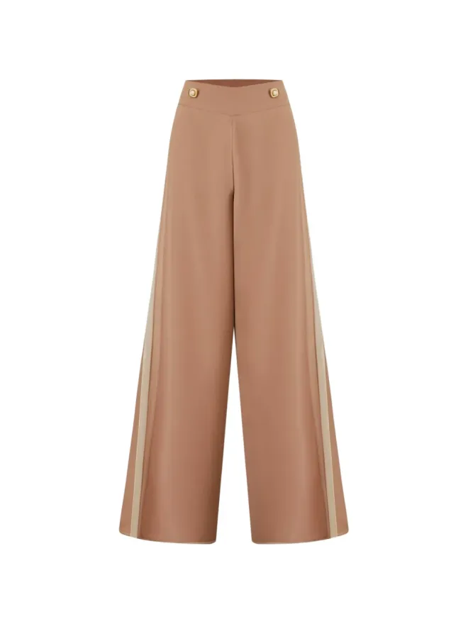 Edward Achour Paris Edward Achour Paris ワイドレッグ テーラードパンツの商品画像