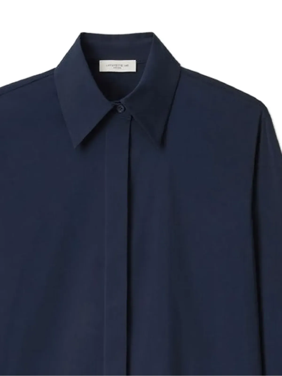 Lafayette 148 アシンメトリックシャツミディドレス - 画像2