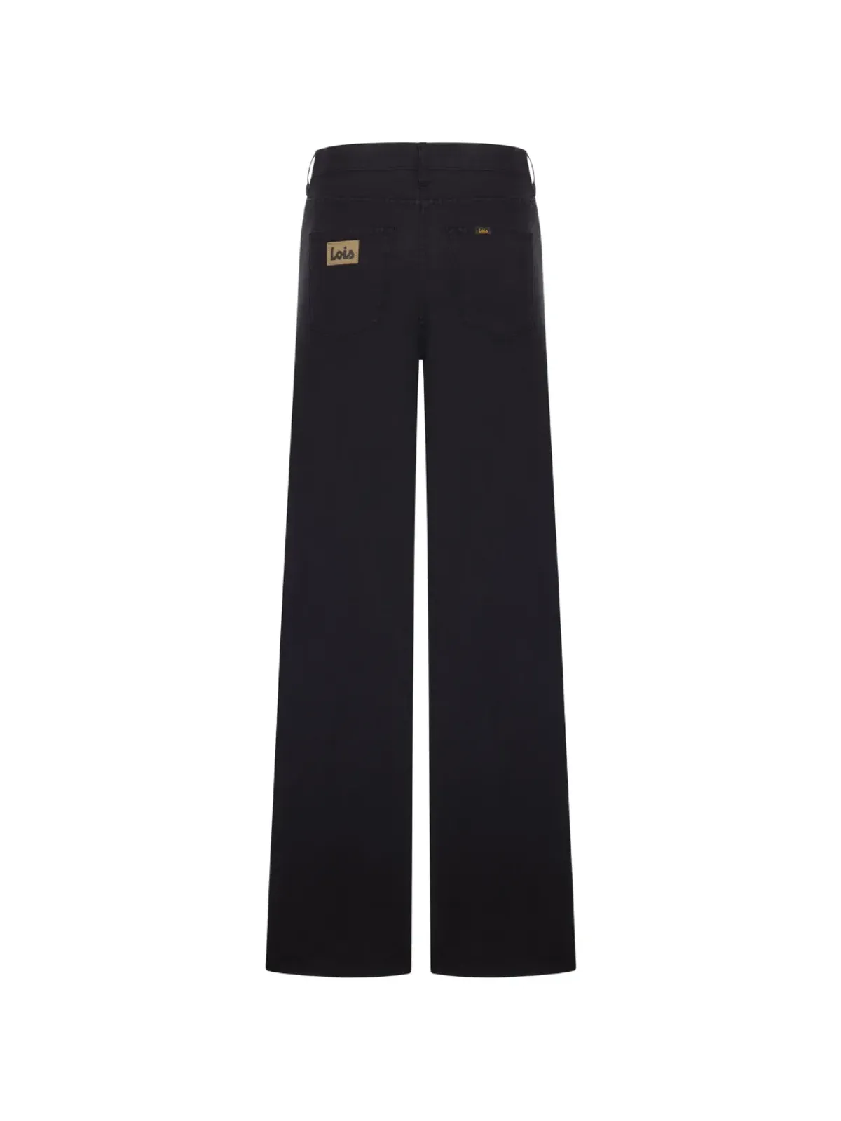 LOIS JEANS Marlene logo-patch belt-loop jeans - Black - 画像2