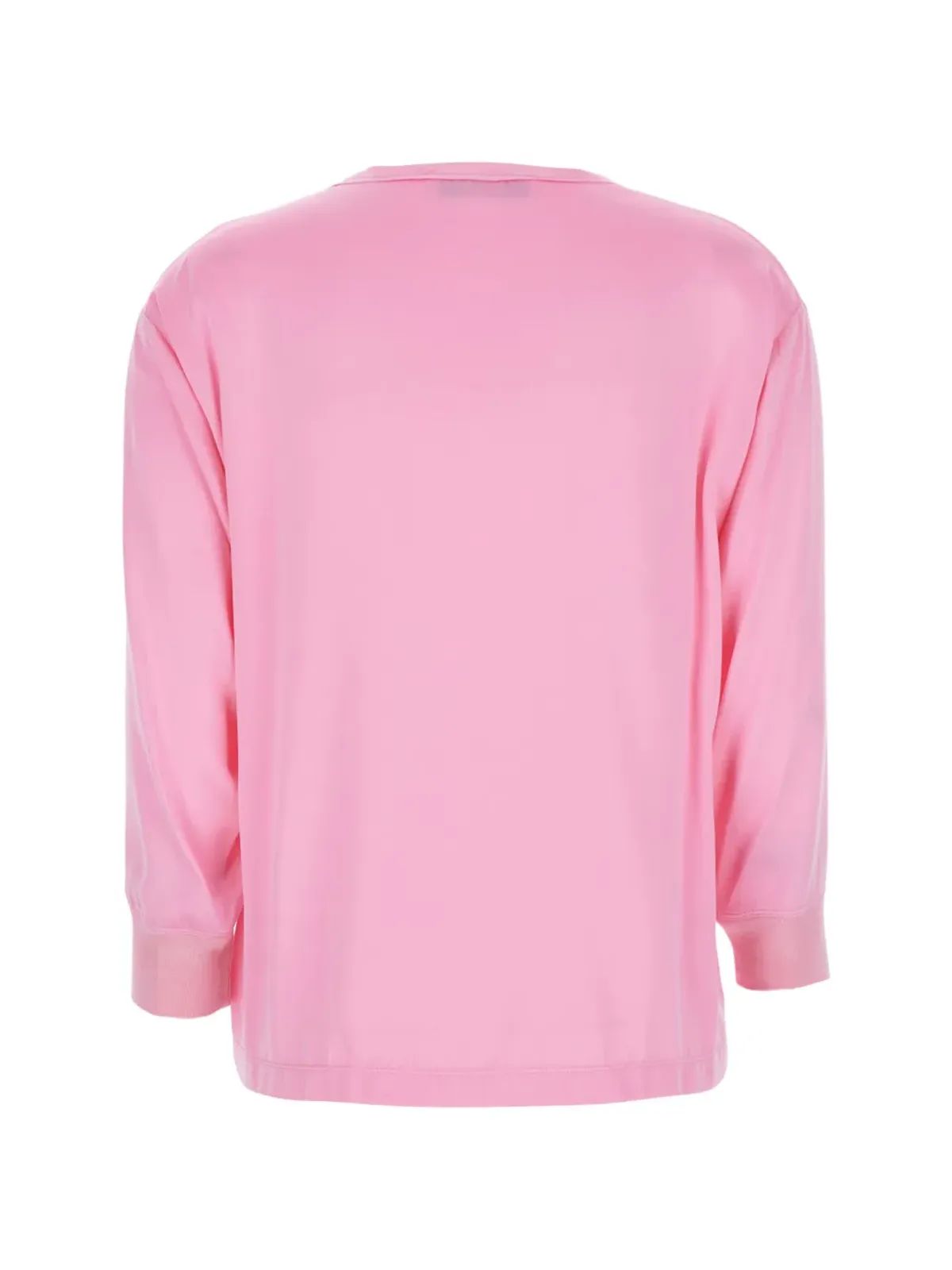 Jucca crew-neck long-sleeve T-shirt - Pink - 画像2