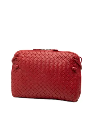 Bottega Veneta ビンテージ ナッパ・イントレッチャート ノディーニ クロスボディバッグ - レッド - サムネイル3