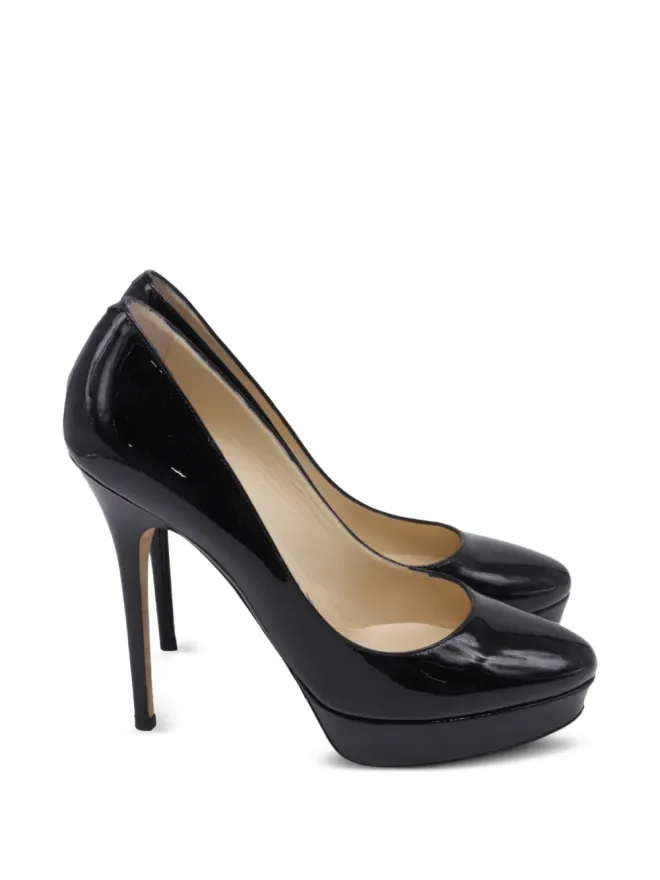 Jimmy Choo Pre-Owned Jimmy Choo Pre-Owned コズミック パテントレザー プラットフォームパンプスの商品画像