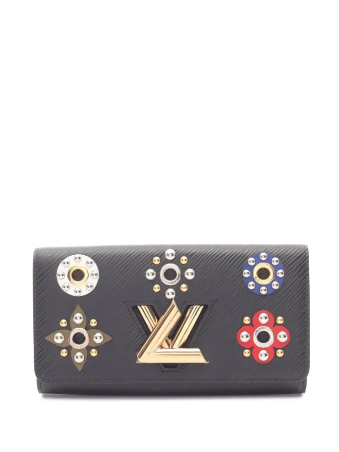 Louis Vuitton Pre-Owned Louis Vuitton Pre-Owned 2016年エピ・ツイスト二つ折り長財布（ブラック）の商品画像