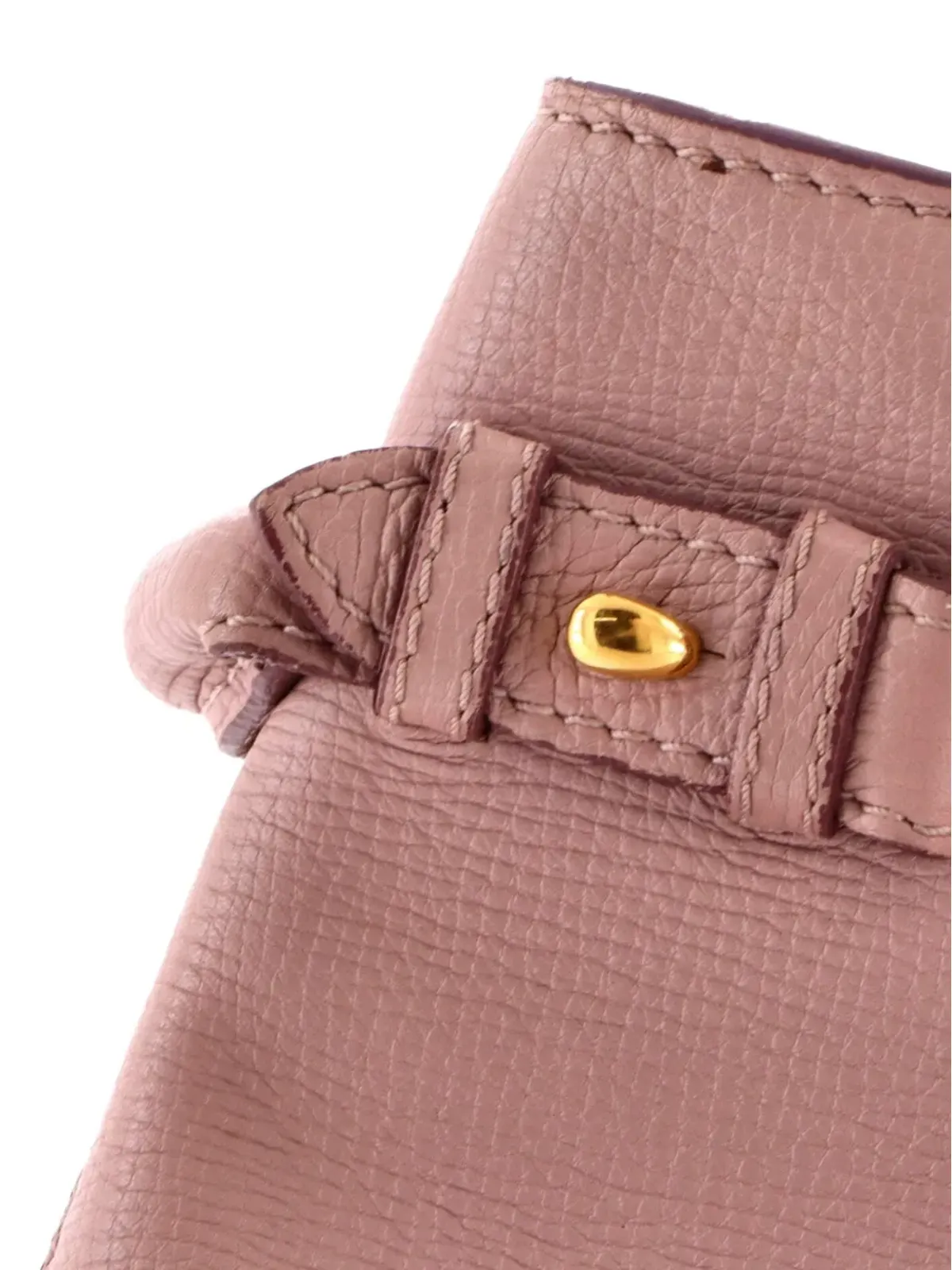 Burberry Pre-Owned バナー トート レザーとハウスチェック柄 キャンバス サッチェル - 画像5
