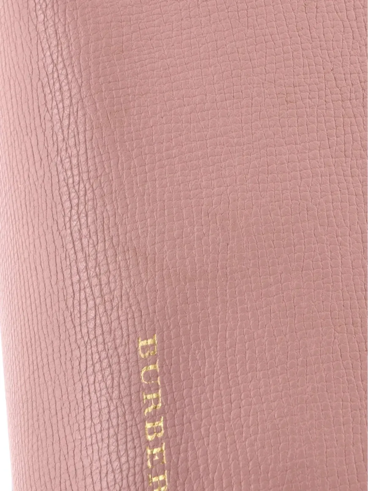 Burberry Pre-Owned バナー トート レザーとハウスチェック柄 キャンバス サッチェル - 画像4