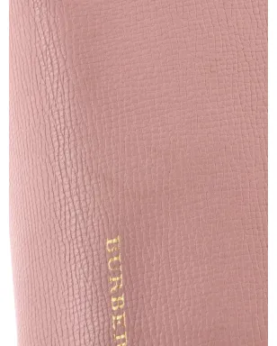 Burberry Pre-Owned バナー トート レザーとハウスチェック柄 キャンバス サッチェル - サムネイル4