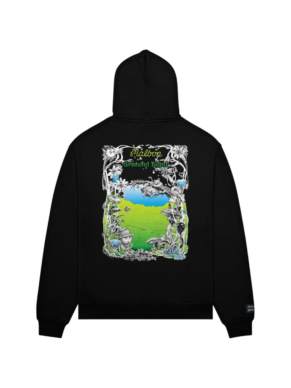 Malbon Golf グラフィックプリント フーディー - 画像2