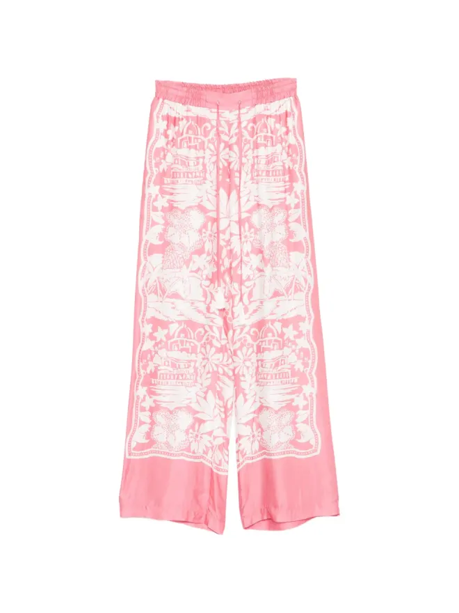 ERMANNO FIRENZE ERMANNO FIRENZE 花柄プリントパンツの商品画像