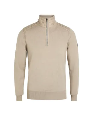 Belstaff 半ジップ キルティングディテール セーター - サムネイル1