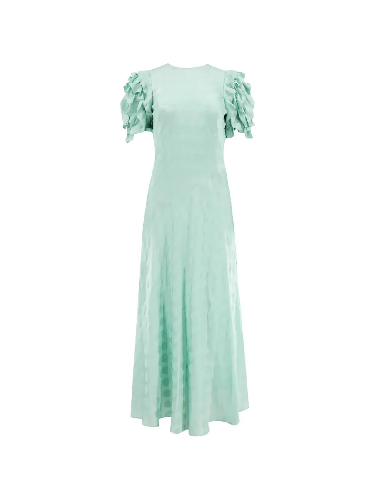 Ulla Johnson Elvia ラッフルスリーブドレス - 画像1