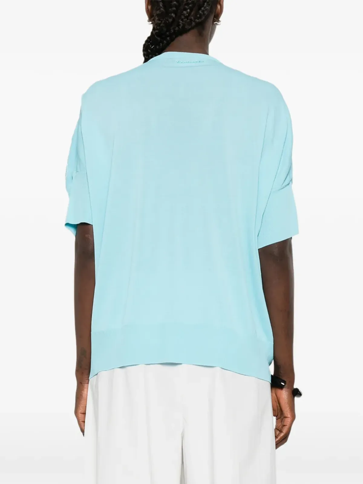 ERMANNO FIRENZE フローラルレーストップ - 画像4
