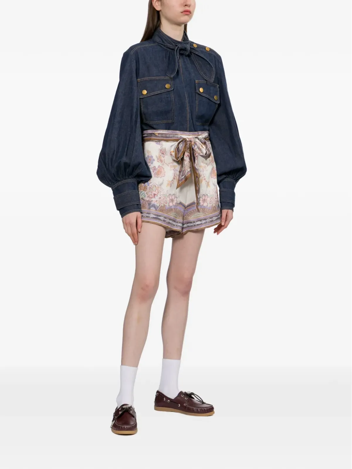 ZIMMERMANN ルナショートパンツ - 画像2