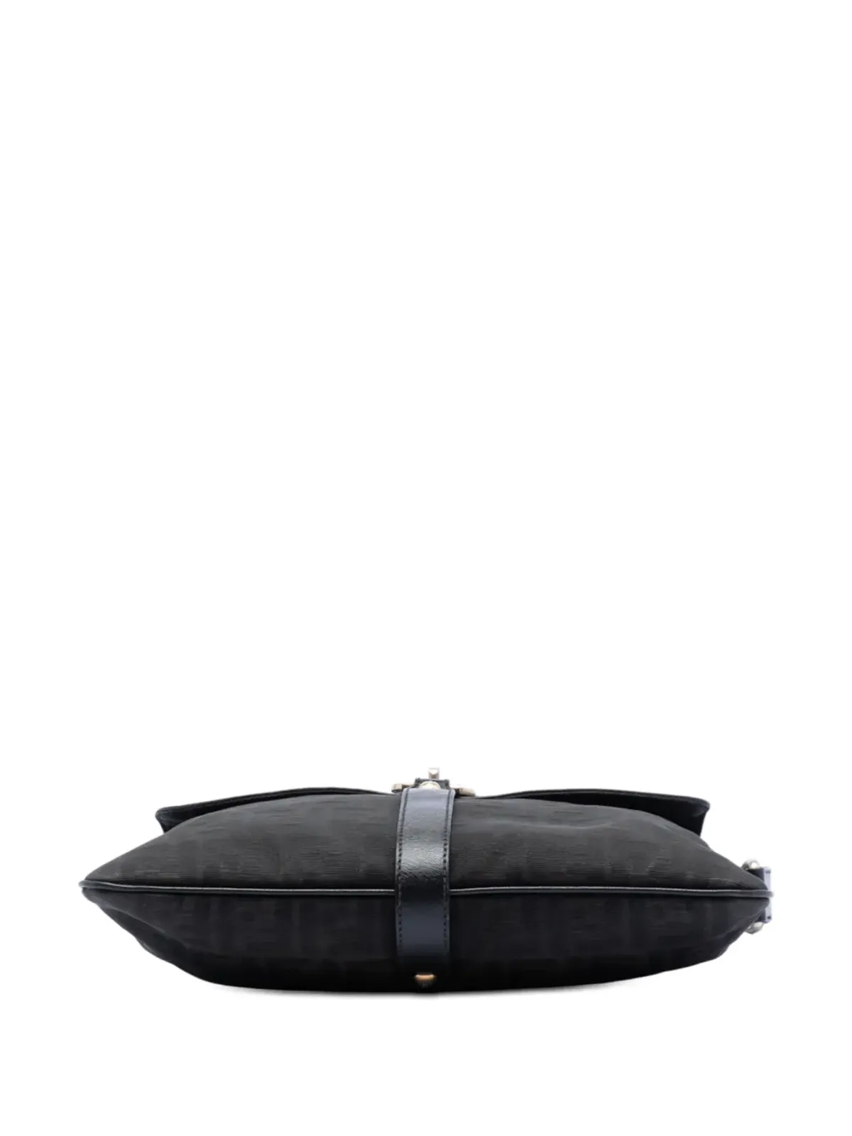 Fendi ビンテージ Zucca キャンバス チェフジップ クロスボディバッグ ブラウン - 画像4