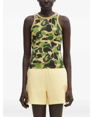 A BATHING APE® カモフラージュ柄ノースリーブトップス - サムネイル1
