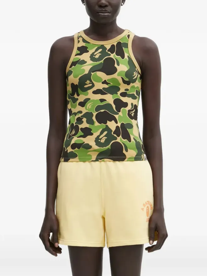 A BATHING APE® A BATHING APE® カモフラージュ柄ノースリーブトップスの商品画像