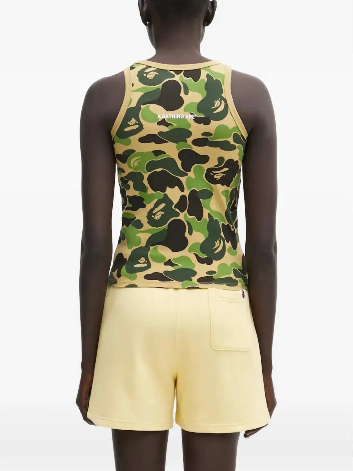 A BATHING APE® カモフラージュ柄ノースリーブトップス - 画像3