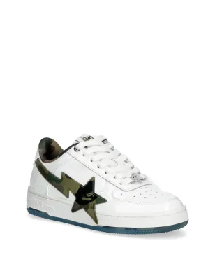A BATHING APE® star-embellishment sneakers - White - サムネイル2