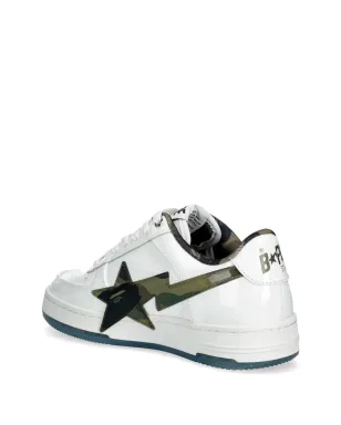 A BATHING APE® star-embellishment sneakers - White - サムネイル4