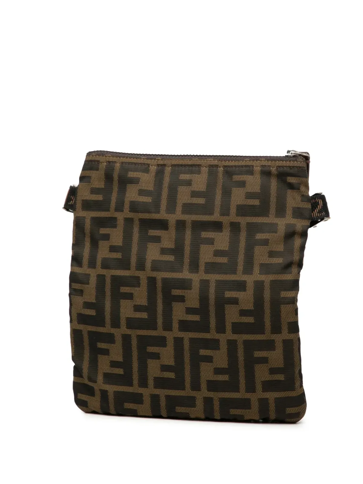 Fendi Pre-Owned 2000-2017 Zucca Canvas クロスボディバッグ ブラウン - 画像3