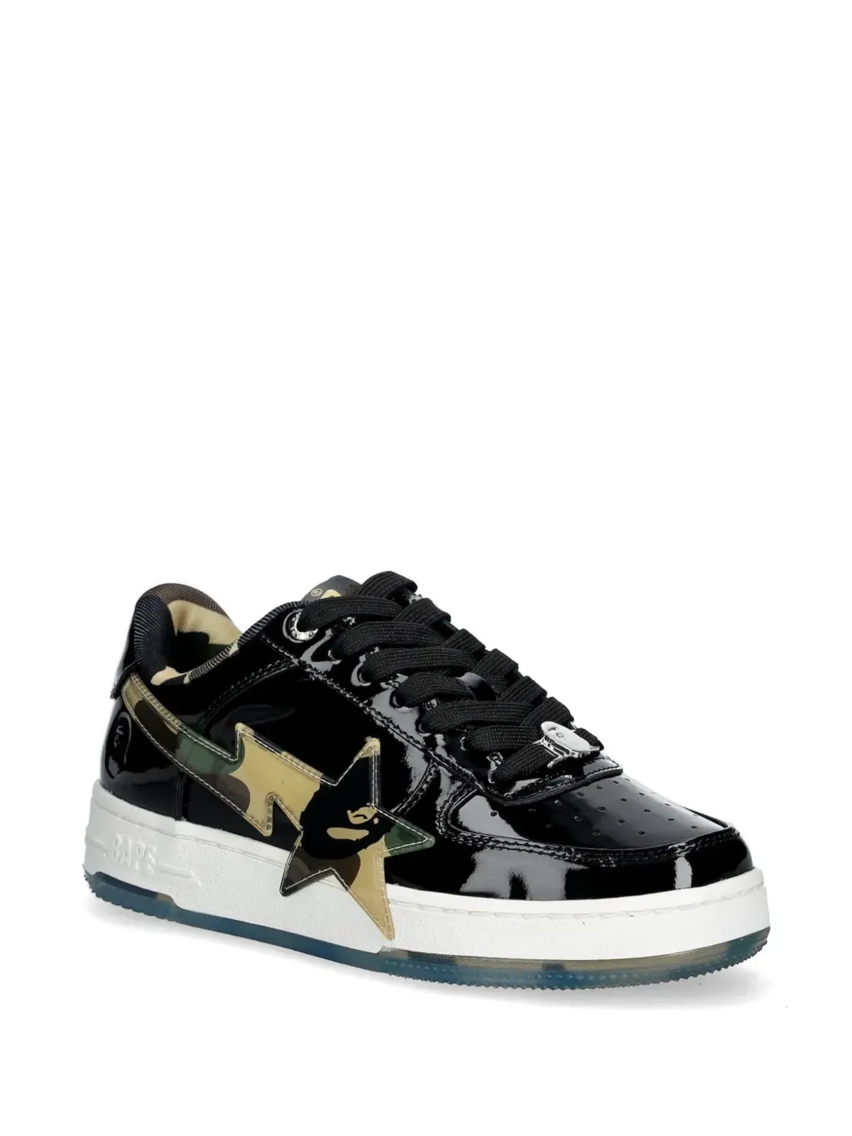 A BATHING APE® カモフラージュ柄スニーカー - 画像2