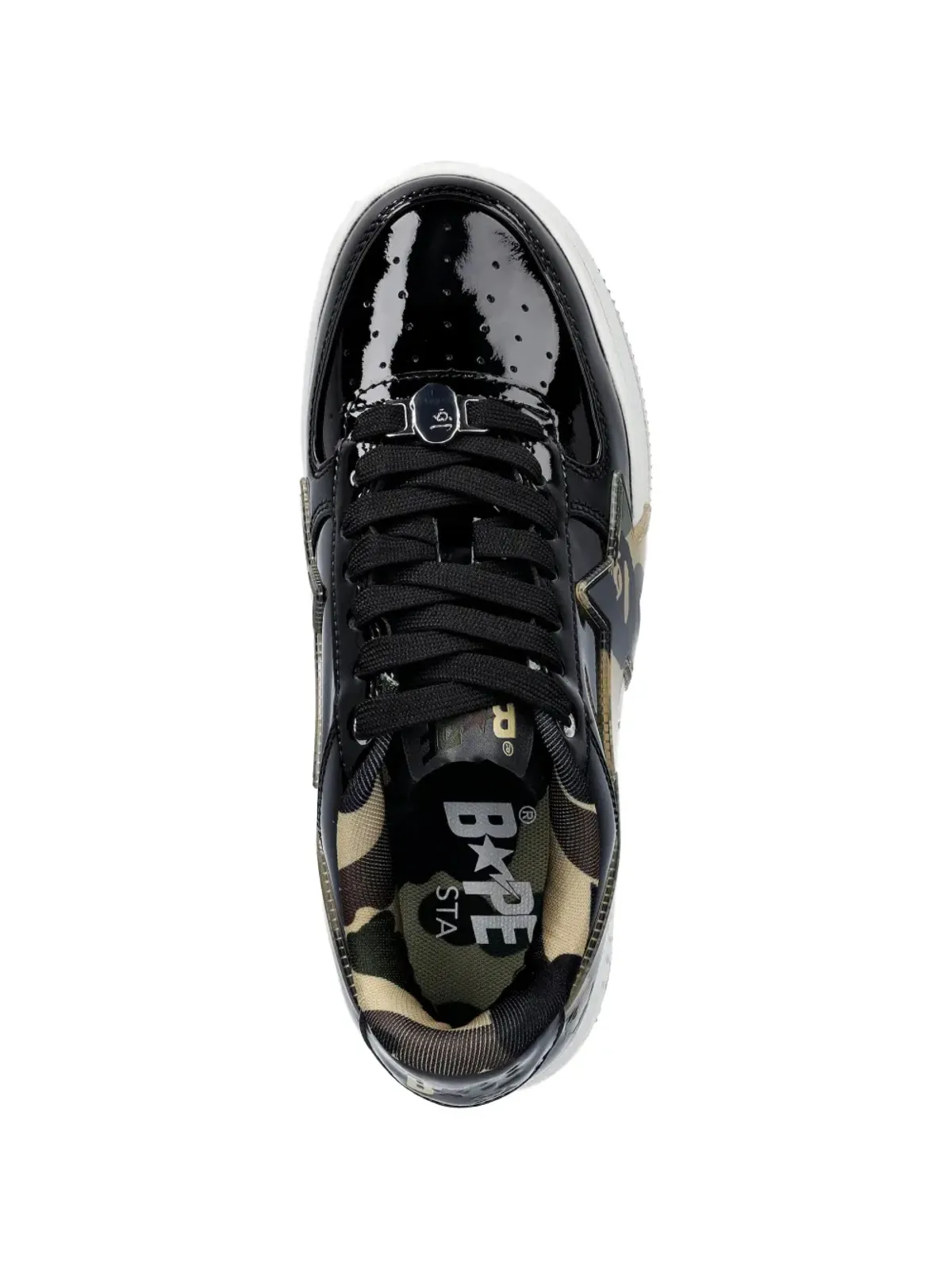 A BATHING APE® カモフラージュ柄スニーカー - 画像3
