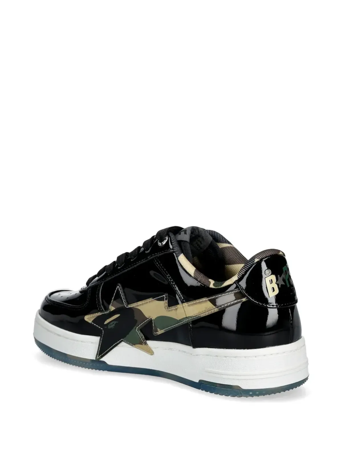 A BATHING APE® カモフラージュ柄スニーカー - 画像4