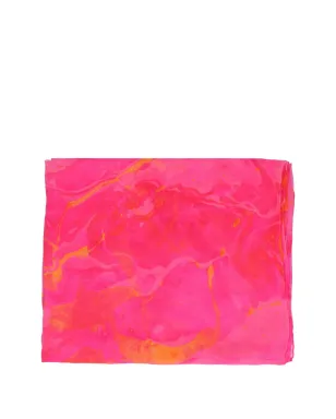 Mila Schon Vintage patterned scarf - Pink - サムネイル1