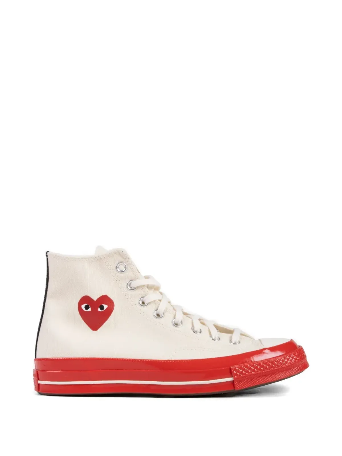 Comme Des Garçons Play x Converse チャック・テイラー70 ハートモチーフ スニーカー - 画像1
