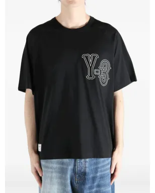 Y-3 エンブロイダード コットン Tシャツ（ブラック） - サムネイル2