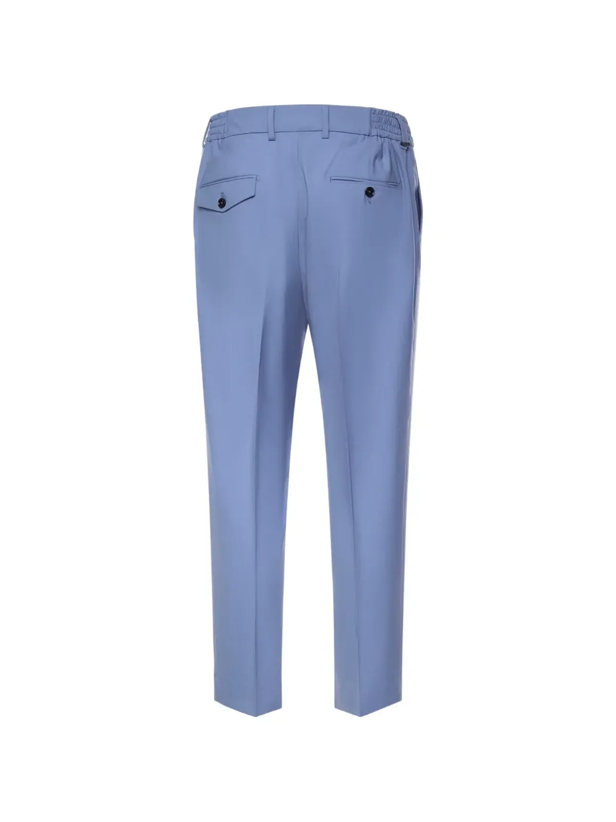 BE ABLE New Riccardo creased trousers - Blue - 画像2
