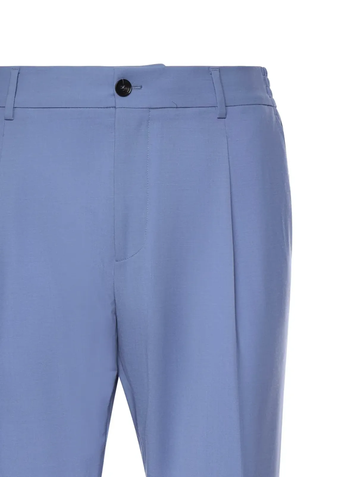 BE ABLE New Riccardo creased trousers - Blue - 画像3