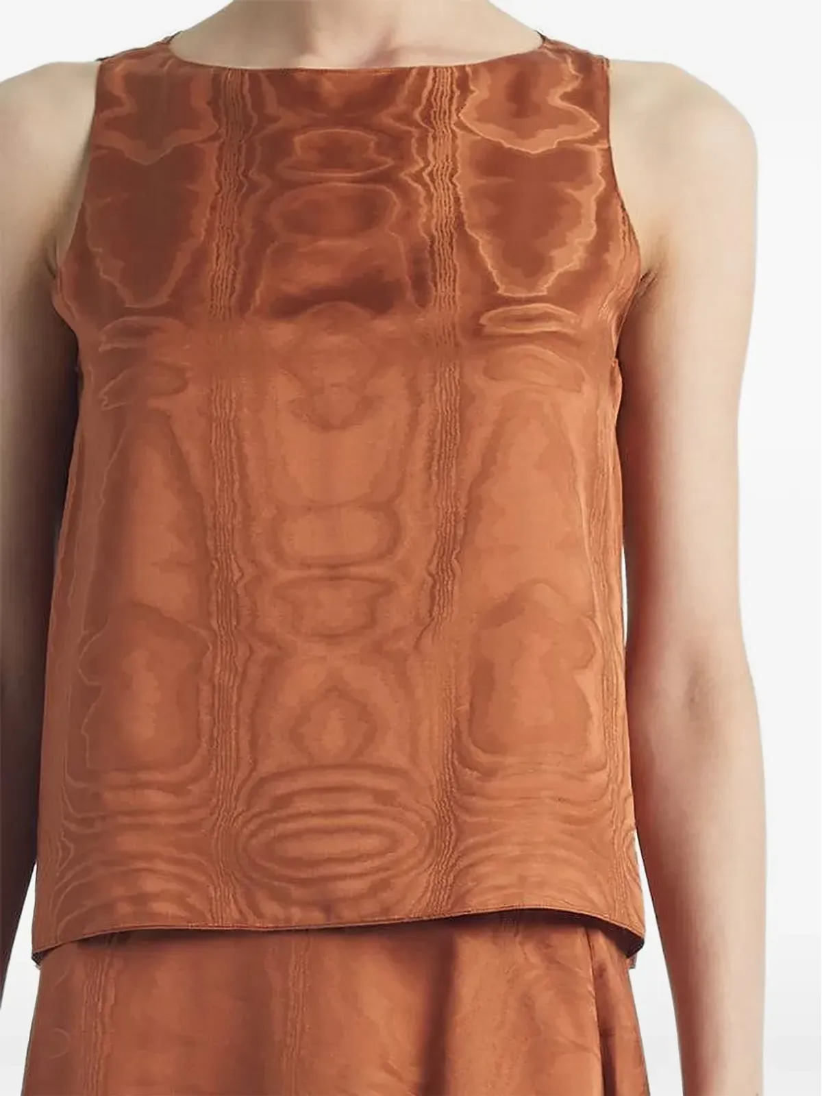 Adam Lippes Annie patterned top - 画像2