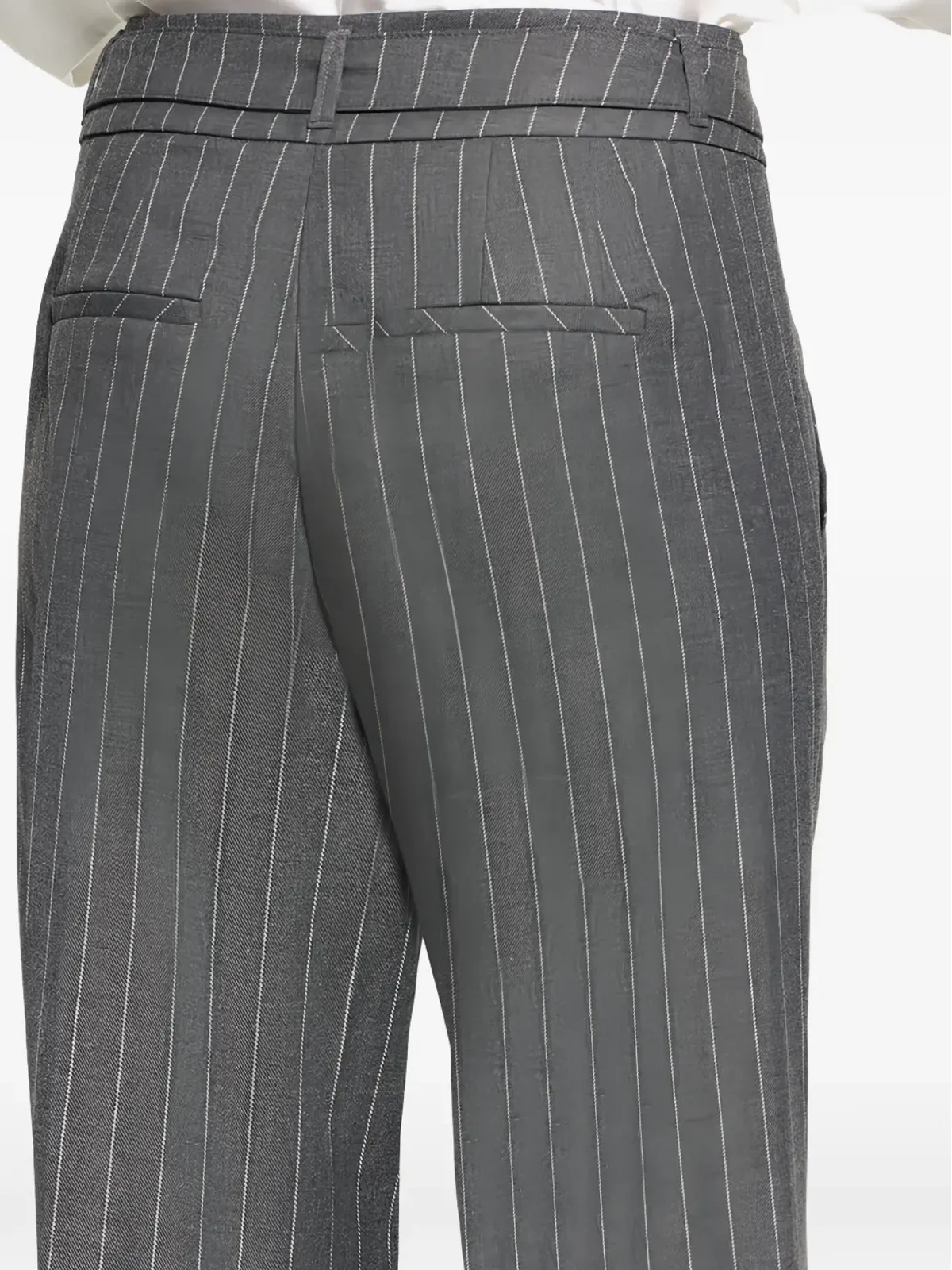 Betty Barclay Marlene pinstripe trousers - Grey - 画像4