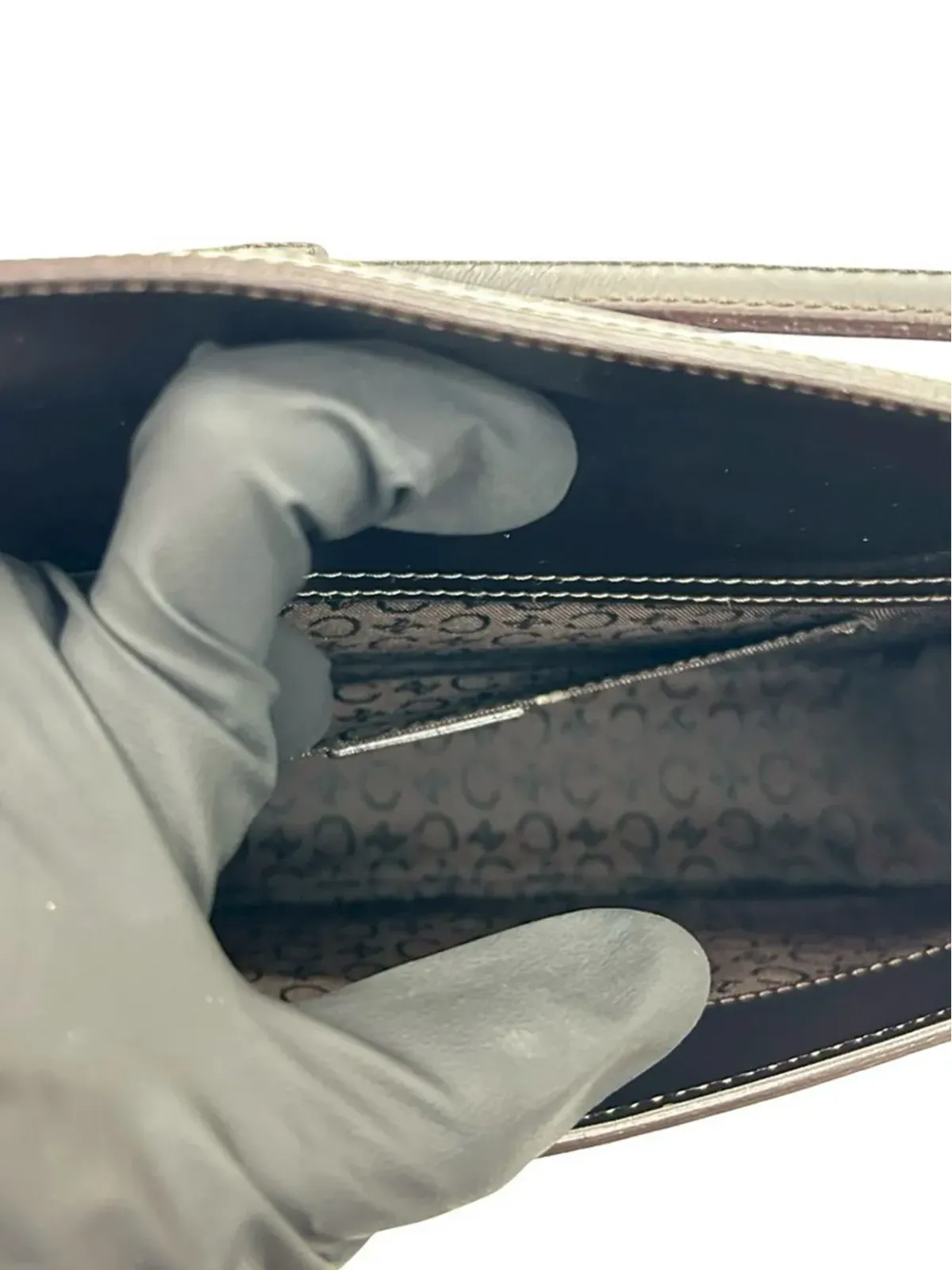 Celine Pre-Owned レザー Triomphe ショルダーバッグ - 画像5
