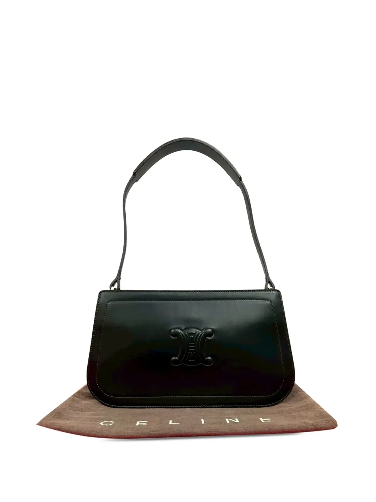 Celine Pre-Owned レザー Triomphe ショルダーバッグ - 画像2